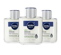 Nivea Men NIVEA Men Sensitive Baume après-rasage - apaise et hydrate la peau après le rasage - 3.3 fl. onces. Bouteille (pack de 3)