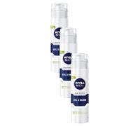 NIVEA MEN Peau Sensible Gel à Raser (1 x 200 ml), crème de rasage enrichie en camomille et en hamamélis, soin rasage 0% alcool pour homme à la peau sensible (Lot de 3)
