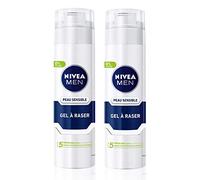 Nivea Men Sensitive Gel À Raser Protection Contre Les 5 Signes D'Irritation Peaux Sensibles 200ml