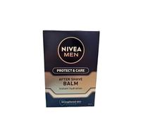 NIVEA MEN Protect & Care - Baume réparateur après-rasage - Soin de la barbe - Enrichi en aloe vera et provitamine B5 - Hydratation et protection instantanées - Réduit les rougeurs - Tous types de peau