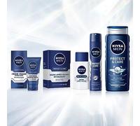 NIVEA MEN Routine Protect & Care, Routine visage & corps contenant soin visage hydratant, baume après rasage, gel douche & déodorant spray, Soins corps & visage pour homme