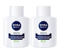 NIVEA MEN Sensitive After Shave Balsam Peau Sensible Baume 2x100 ml