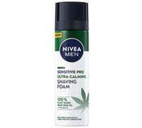 Nivea Men Sensitive Hemp mousse à raser à l'huile de chanvre 200 ml