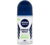 Nivea Men Sensitive Protect Lot de 6 déodorants Anti-transpirants (6 x 50 ML), déodorant pour Homme sans Alcool, Anti-Transpirant 48 Heures pour Homme, déodorant en Rouleau