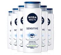 NIVEA MEN Sensitive Shower Gel Pack of 6 (6 x 500ml)