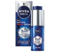 NIVEA MEN Sérum Power 2-en-1 LUMINOUS630® anti-âge & anti-taches (1 x 30 ml), Sérum hydratant visage enrichi en acide hyaluronique, Soin homme pour tous types de peaux