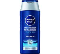 NIVEA MEN Shampooing anti-pelliculaire Power (250 ml), shampooing efficace à l'extrait de bambou, shampooing de soin libère jusqu'à 100 % des pellicules visibles