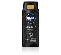 NIVEA MEN Shampooing profond pour homme, contre les cheveux gras au charbon actif, revitalisant pour une sensation de fraîcheur longue durée, shampooing végétalien pour un nettoyage en profondeur (250