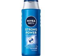 NIVEA MEN Strong Power Shampooing Cheveux Purifiant pour Hommes avec Minéraux Marins 400 ml