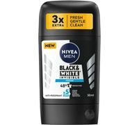 NIVEA Men's Stick Invisible Black and White Fresh 50ml 48H Protection