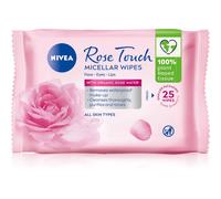 NIVEA Micellar Rose Touch lingettes démaquillantes micellaires visage 25 pcs