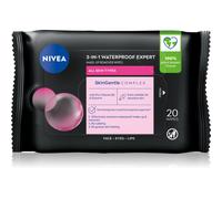 NIVEA Micellar Waterproof lingettes micellaires démaquillantes 20 pcs