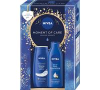 Nivea Moment Of Care Gel douche 250 ml + Lait corporel nourrissant 250 ml