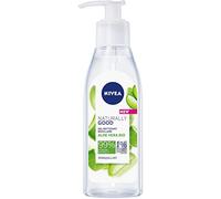 NIVEA NATURALLY GOOD Gel Nettoyant Micellaire à l’Aloe Vera 150 ml, nettoyant visage aux ingrédients d’origine naturelle, soin visage fraîcheur hydratant et rafraîchissant