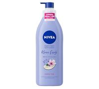 Nivea Lotion hydratante corps 48H, parfum floral de cerisier, huile de jojoba apaisante, 400 ml