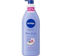 Nivea Lotion hydratante corps 48H, parfum floral de cerisier, huile de jojoba apaisante, 400 ml