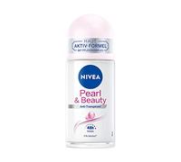 NIVEA Pure Pearl & Beauty Deo Roll On (50 ml) Rouleau anti-transpirant pour les peaux des aisselles, déodorant 48 h avec protection antibactérienne