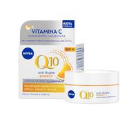 NIVEA Q10 Anti-Falten-Energy Aufhellende Tagescreme LSF 15, 50 ml, crème pour le visage anti-chute, crème pour le visage énergisante et anti-feuchtigkeitss, vitamine C avec coenzyme Q10 et guarana
