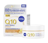 NIVEA Q10 Anti-Rides Energy - Crème de Jour Éclat Visage SPF15-50 ml
