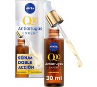 Nivea Q10 Anti-Wrinkle Serum Expert Double Action 30ml Face Serum with Anti-Aging Technology Sugar Damage Blocker