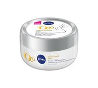 NIVEA Q10 - Baume Corps Multi Power 4-En-1 Fermeté + Remodelant - Hydrate & Soutient L'Élasticité De La Peau - Q10 & Extrait De Soja - Raffermit Cuisses, Fesses & Ventre - Tous Types De Peaux - 300 ml