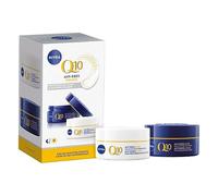 NIVEA Q10 Coffret Soins Visage Anti-Rides Power, 2 produits | Coffret de soins anti-âge, crème de jour (1 x 50 ml) et crème de nuit (1 x 50 ml)