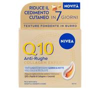 NIVEA Q10 Collagen Expert Soin Intensif Jour & Nuit 50 ml Crème de collagène pour le visage, le cou et le décolleté avec Coenzyme Q10 Crème hydratante anti-rides pour le visage très sèche