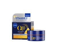 NIVEA Q10 Énergie - Crème de nuit anti-rides pour peau fatiguée et terne - 50 ml