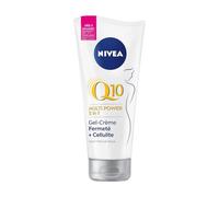 NIVEA Q10 - Gel Crème Corps Multi Power 5-En-1 Fermeté + Cellulite - Soin Raffermissant - Q10 & Extrait De Lotus - Tonifie Cuisses, Fesses & Ventres - Tous Types De Peaux - 200 ml