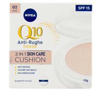 Nivea Q10 Plus Anti-Age 3 in 1 Skin Care Cushion Scuro, Colore Naturale 02 Dark