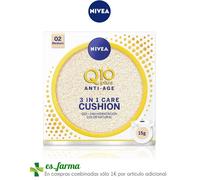 NIVEA Q10 Plus Anti-âge Soin Cushion 3 Contre 1 15G Anti-age Maquillage Crème