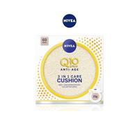 NIVEA Q10 Plus Care Cushion 3 en 1 Anti-âge Base Maquillage 15g Dark Medium