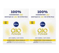 Nivea Q10 Power Anti-Rides Crème Jour SPF30 De 2x50 ml