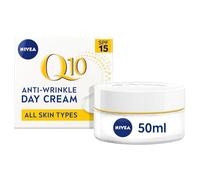 NIVEA Q10 Power SPF15 Crème de jour raffermissante, hydratante anti-âge + créatine & Q10 pour femme Réduit l'apparence des rides et des ridules - 50 ml, (lot de 1)