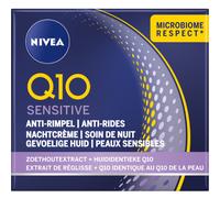 Nivea Q10 Sensitive Anti-Rides Soin De Nuit Peaux Sensibles 50ml