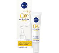 NIVEA Q10 Soin contour des yeux anti-rides et tonifiant (15 ml), crème pour les yeux contre les cernes, crème hydratante au Q10 et à la créatine pour la zone sensible du contour des yeux