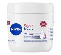 NIVEA Repair & Care - Crème Corps, Visage & Mains - Hydratation 72H - Exfolie En Douceur - Protège La Barrière Cutanée - Glycérine, Provitamine B5 & Urée - Peaux Extra-Sèches & Rugueuses - 400 ml