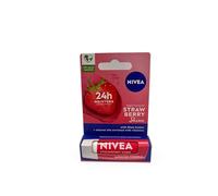 NIVEA Rouge à lèvres nourrissant Strawberry Shine – 4,8 g