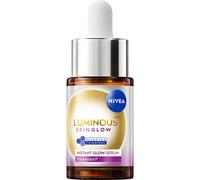 NIVEA Luminous 630 Even Glow Sérum au thiamidol 15 ml, sérum pour le visage à la niacinamide et à l'aloe vera, affine les pores et hydrate pour une peau claire et éclatante