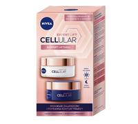NIVEA Crèmes anti-rides jour et nuit Cellular Expert Lift SPF 30 – Lot 2x50 ml