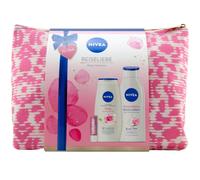 Nivea Set de Cadeau Reiseliebe 1 = Chaque 1 X Douche / Lotion Corps / Labello /