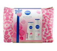 Nivea Set de Cadeau Reiseliebe 1 = Chaque 1 X Douche / Lotion Corps / Labello /