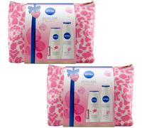 Nivea Set de Cadeau Reiseliebe 1 = Chaque 1 X Douche / Lotion Corps / Labello /