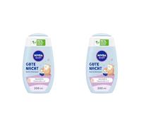 NIVEA Shampoing et bain pour bébé - Bonne nuit - 200 ml (Lot de 2)