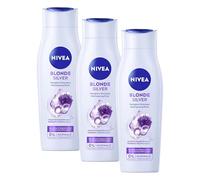 NIVEA Shampooing Color Shine Blonde Silver 250 ml (Lot de 3)