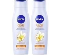 NIVEA Shampooing réparateur Power Repair 250 ml (Lot de 2)