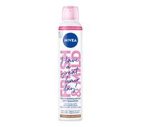 Nivea Shampooing sec Fresh & Mild pour les tons moyens (200 ml), shampooing sec extra doux avec un parfum agréable, shampooing pour cheveux secs pour une fraîcheur longue durée