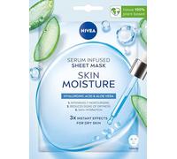 NIVEA SKIN MOISTURE Masque en tissu avec sérum hydratant, 1 pièce(s)