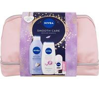 Nivea Smooth Care Skincare Moments Set - Comprend Oth Sensation 400 ml, Diamond Argan Oil Shower Cream 250 ml, et Invisible Black Antiperspirant