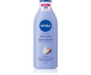 NIVEA Smooth Sensation Lait corporel hydratant pour peaux sèches 400 ml